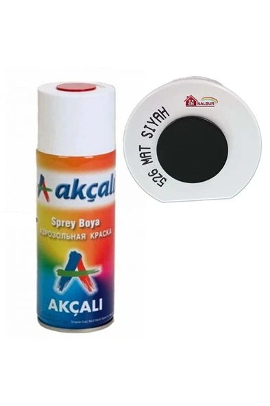 Sprey Boya 400 ml 526 Mat Siyah ürün görseli 1