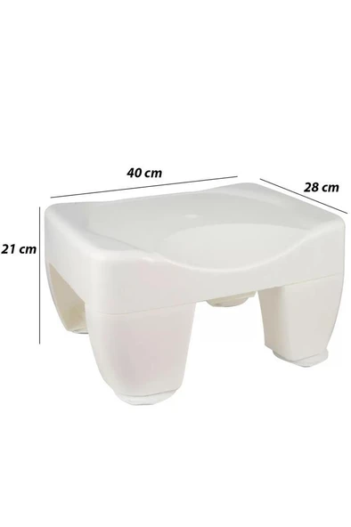 Beyaz, Banyo Oturağı - Resim 3
