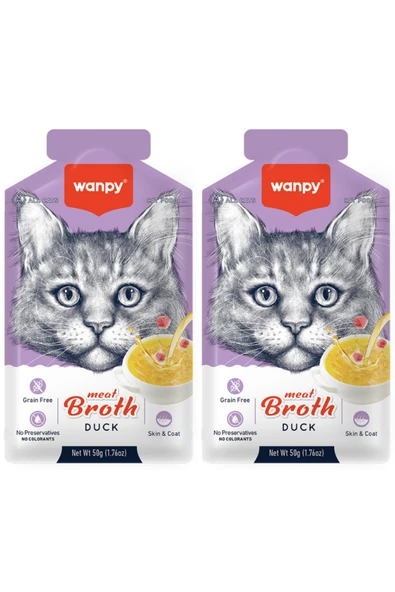 Ördekli Tahılsız Kedi Çorbası 50gr - 2 Adet ürün görseli 1