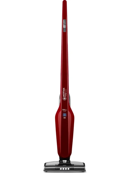 Nilfisk Easy 36VMAX Kırmızı 2in1 Şarjlı Dikey Süpürge ürün görseli 1