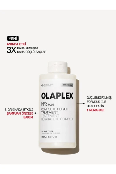 No3+ Complete Repair Treatment 250 ML ürün görseli 1