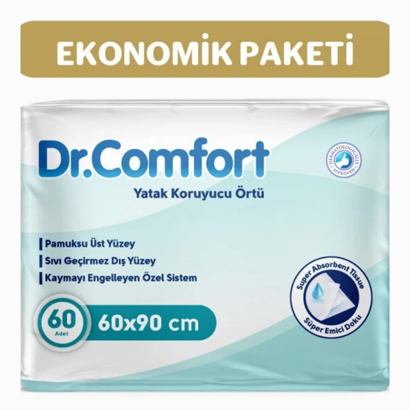 Dr Comfort 60x90 Yatak Koruyucu Örtü 30'lu 2 Paket 60 Adet ürün görseli 1