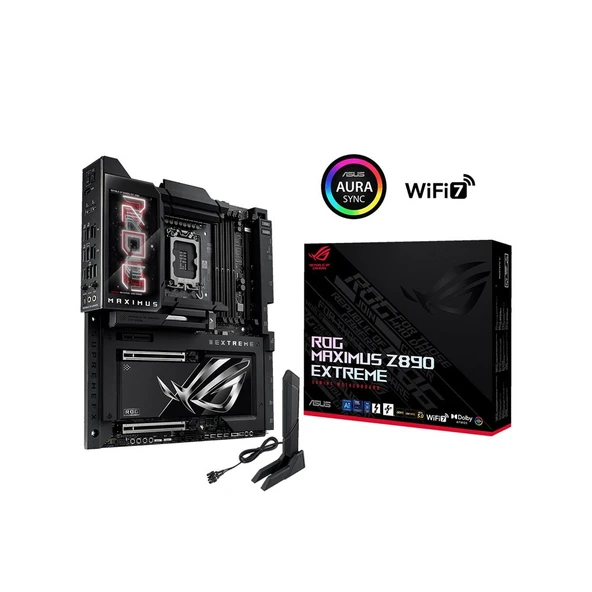 ASUS ROG MAXIMUS Z890 EXTREME WIFI7 Intel Z890 Soket 1851 8800Mhz DDR5 E-ATX Anakart ürün görseli 1