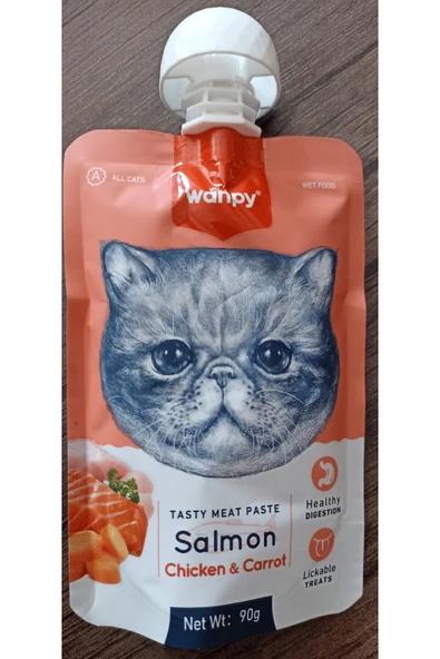 taze sıvı kedi ödül maması tasty meat paste 90 gr ürün görseli 1