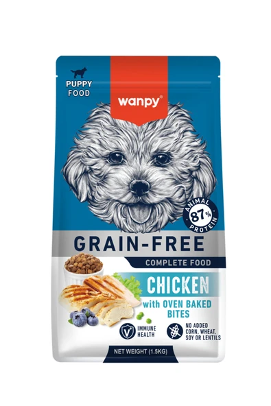 Tavuklu Tahılsız Yavru Köpek Maması 0 - 1 Yaş-1.5 Kg ürün görseli 1
