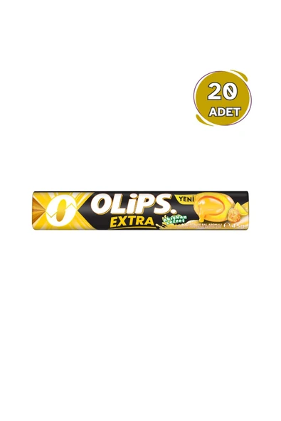 Olips Extra Bal-Limon Aromalı Şeker 45 gr - 20 Adet ürün görseli 1