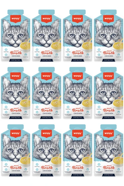 Tavuklu Tahılsız Kedi Çorbası 50gr - 12 Adet ürün görseli 1