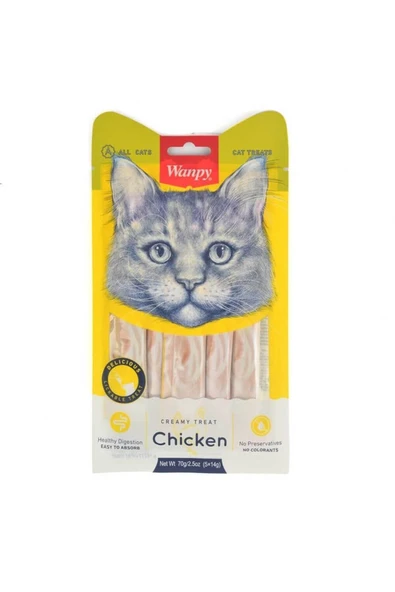 Tavuklu Likit Kedi Ödülü 5x14 Gr ürün görseli 1