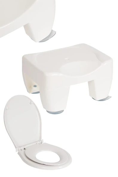 2'li Takım - Beyaz, Banyo Oturağı - Yetişkin ve Çocuk Beyaz, Klozet Kapağı ürün görseli 1