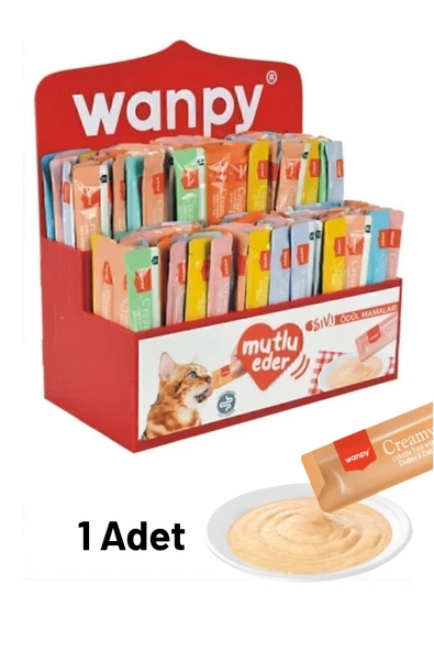 Kedi Ödül Maması - 1 Adet - 14 gram - Tekli Likit Ödül - Sıvı Ödül ürün görseli 1
