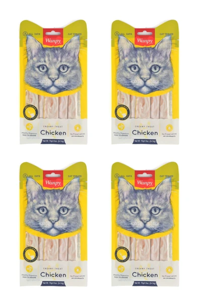 Tavuklu 5x14 Gr Sıvı Kedi Ödülü X 4 Adet ürün görseli 1
