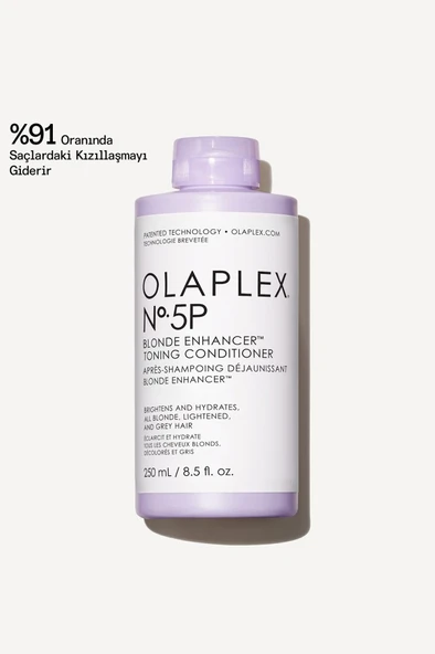 No. 5p Blonde Enhancer Toning Conditioner - Renk Koruyucu & Bağ Güçlendirici Mor Saç Bakım Kremi ürün görseli 1
