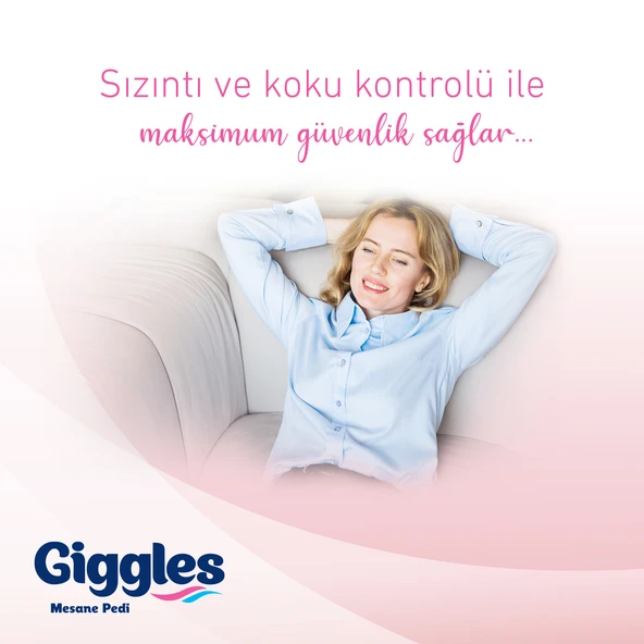 GİGGLES KADIN MESANE PEDI LARGE 20'LU - Resim 5