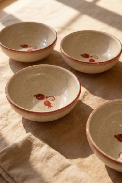 Ottoman Elegance 4 Adet 8 cm Kase Seti - Resim 2