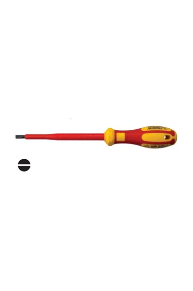 Ceta G01-025-075 Izoleli Düz Uçlu Tornavida (vde) 2.5x75mm ürün görseli 1