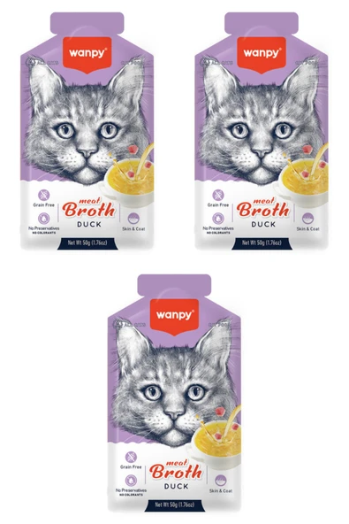 Ördekli Tahılsız Kedi Çorbası 50gr - 3 Adet ürün görseli 1