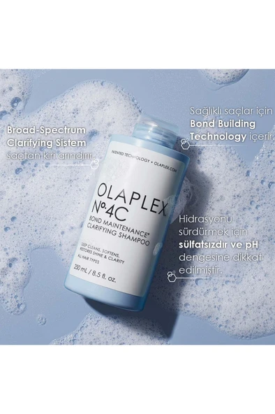 NO 4C CLARİFYİNG SHAMPOO 250ML - Resim 6