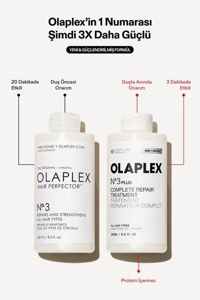 No3+ Complete Repair Treatment 250 ML - Resim 5