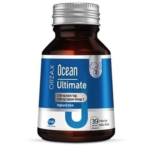 Ocean Ultimate 1360mg Omega3 39 Softjel Kapsül ürün görseli 1