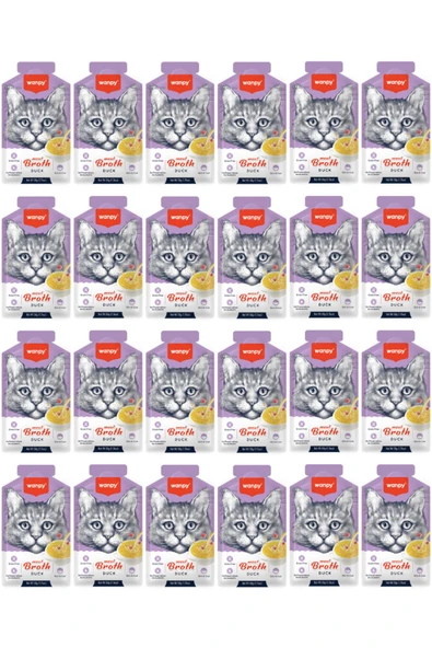 Ördekli Tahılsız Kedi Çorbası 50gr - 24 Adet ürün görseli 1