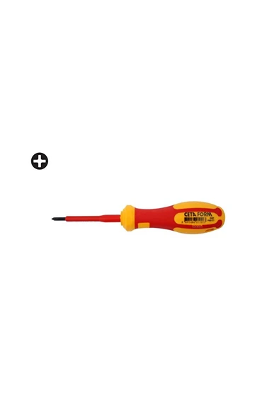 Ph00 X 60 Mm 1000 Volt Vde Izoleli Yıldız Tornavida G02-000-060 ürün görseli 1
