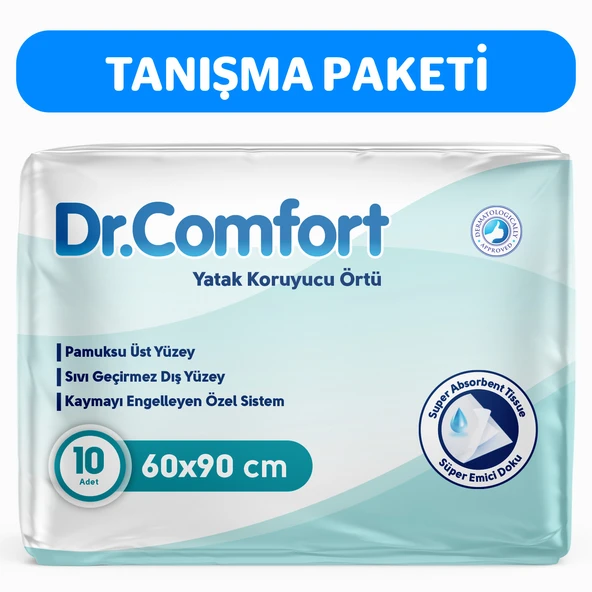 Dr Comfort 60x90 Yatak Koruyucu Örtü 1 Paket-10 Adet ürün görseli 1