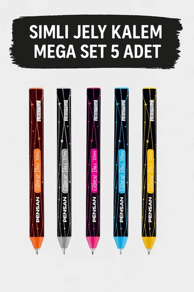 Simli Jely 5'li Mega Set ürün görseli 1