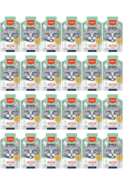 Ton Balıklı Tahılsız Kedi Çorbası 50gr - 24 Adet ürün görseli 1