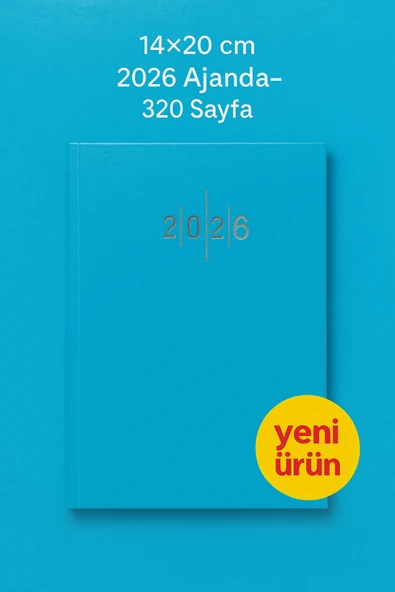 Cilt Bezli Bordo Ajanda 14×20 cm – 320 Sayfa, Günlük Planlayıcı, Ofis & Okul Kullanımı ürün görseli 1