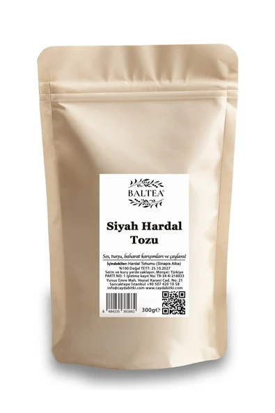 Baltea Baltea Hardal Tozu Siyah 300g - Resim 2