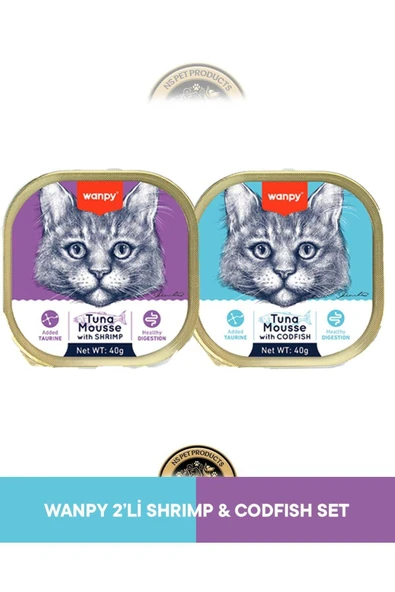 Mousse Ton Balıklı - Karidesli Alutray & Mousse Ton Balıklı - Morina Balıklı Alutray Ked ürün görseli 1