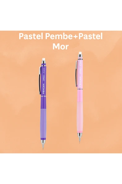 My Iq Plus Versatil Kalem 0.7 Pastel Pembe + Pastel Mor ürün görseli 1