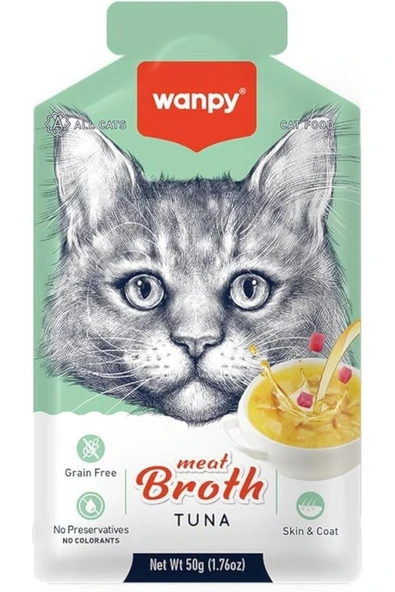 Kediler Için Ton Balıklı Kedi Çorbası 6 X 50 G ürün görseli 1