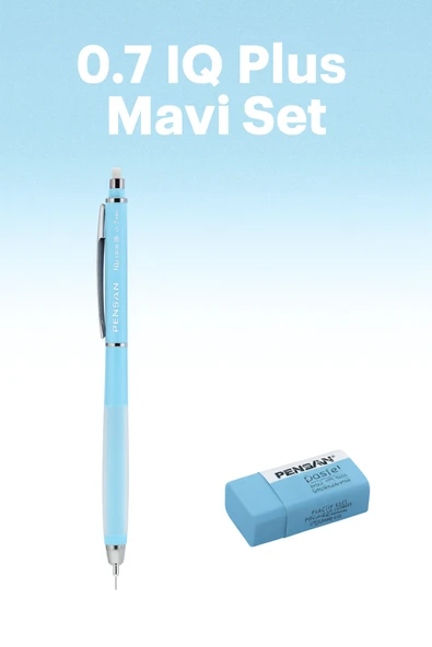 My Iq Plus Versatil Kalem 0.7 Pastel Mavi Set ürün görseli 1