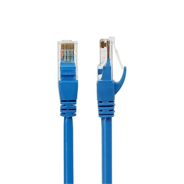 Elitstore Cat6 Patch Kablo 3 Metre, Mavi - Resim 3