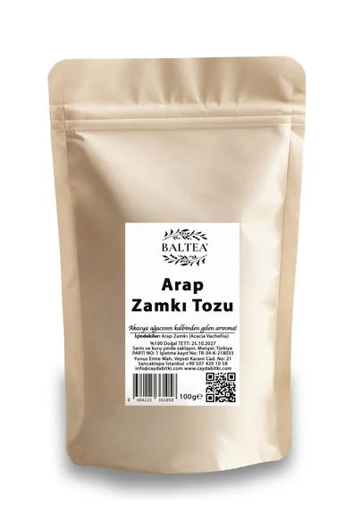 Baltea Baltea Arap Zamkı Tozu 100g - Resim 3
