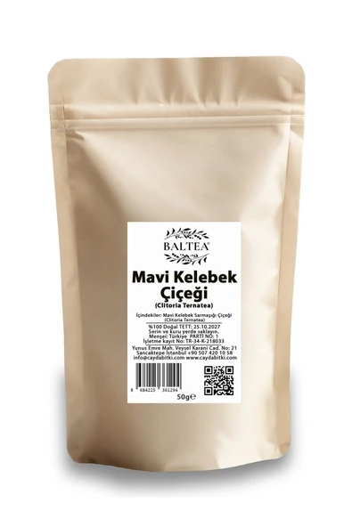 Baltea Baltea Mavi Kelebek Çiçeği 50g - Resim 3