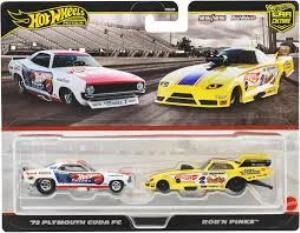 Hot Wheels Premium JBL01 Car Culture 2 Pack '72 Plymouth Cuda FC // Rob N' Pinks ürün görseli 1