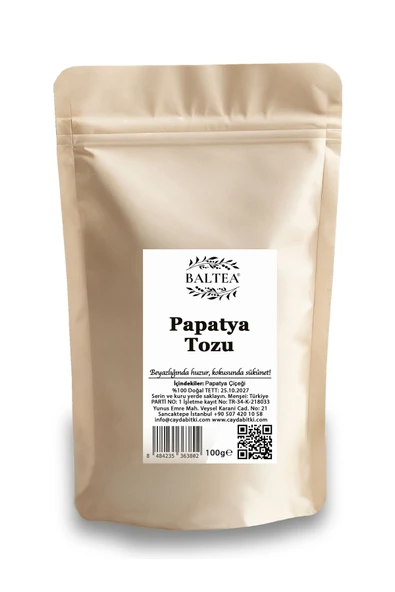 Baltea Baltea Papatya Tozu 100g - Resim 2