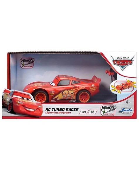 Cars RC Turbo Racer Lightning McQueen 203084038 ürün görseli 1