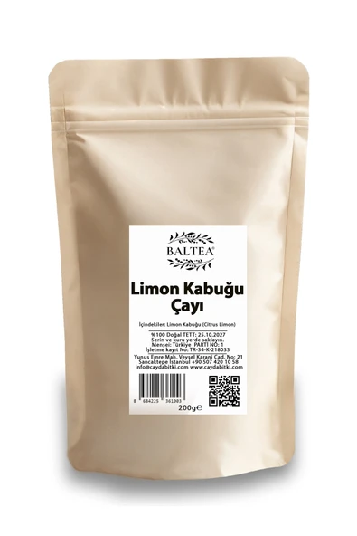 Baltea Baltea Limon Kabuğu Çayı 200g - Resim 2