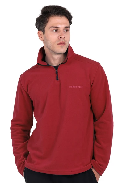 Thermoform Erkek Polar Kazak - Taksim (22;BORDO) ürün görseli 1