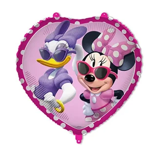 18" Folyo Balon Minnie Junior Kalp 46 cm ürün görseli 1
