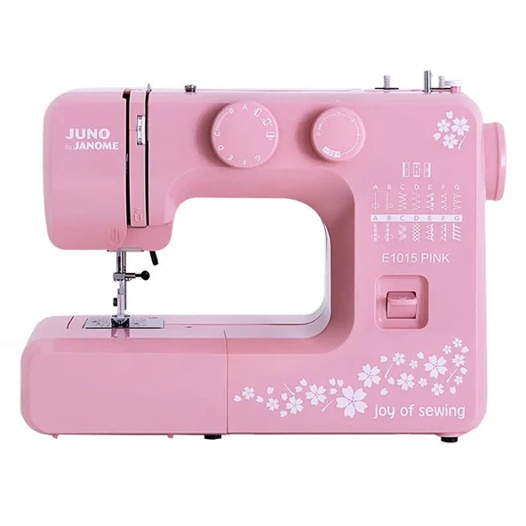 Janome E1015  Dikiş Makinesi | Pembe | Ev Tipi Dikiş Makinesi | Aile Tipi Dikiş Makinesi ürün görseli 1