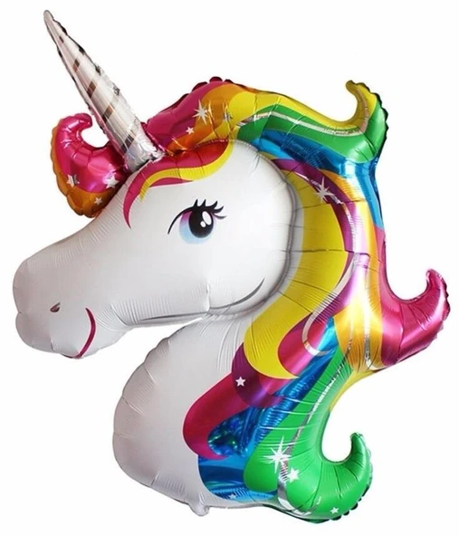 40" Unicorn Kafa Folyo Balon ürün görseli 1