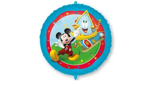 18" Folyo Balon Mickey Rock The House Yuvarlak 46 cm ürün görseli 1