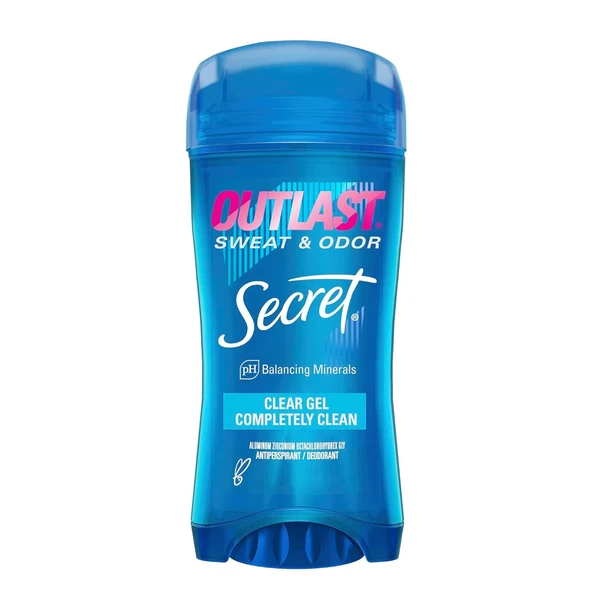 Secret Outlast Completely Clean Clear Gel Deo 73GR ürün görseli 1