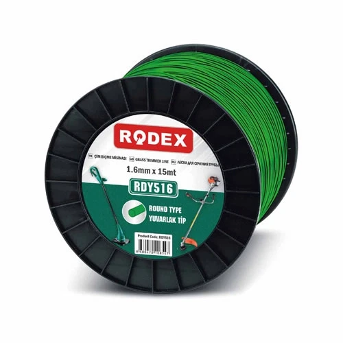 Rodex Tırpan Misinası Yeşil Yuvarlak 3.3MMX888M BOBİN ürün görseli 1