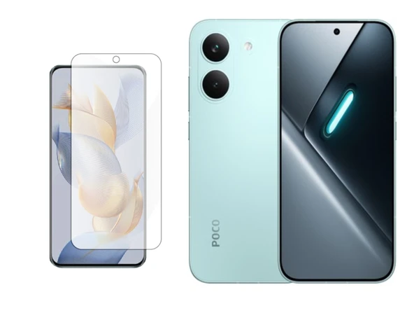 Poco X8 Pro ile Uyumlu Mat 9H Nano Ekran Koruyucu Parmak İzi Bırakmaz ürün görseli 1