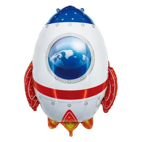 24" Uzay Mekiği Folyo Balon ürün görseli 1